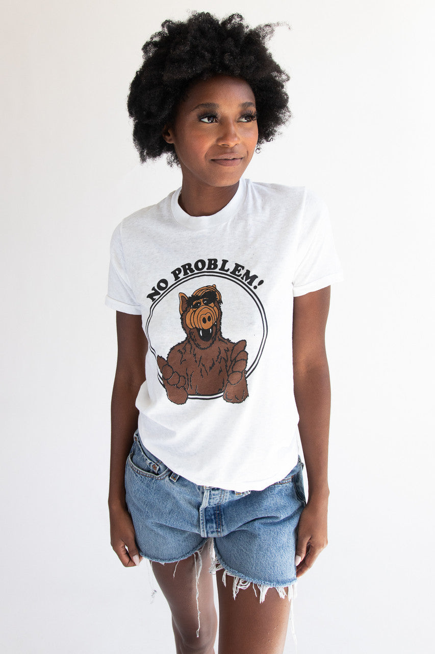 Vintage No Problem! ALF Single Stitch T-Shirt (1980s)