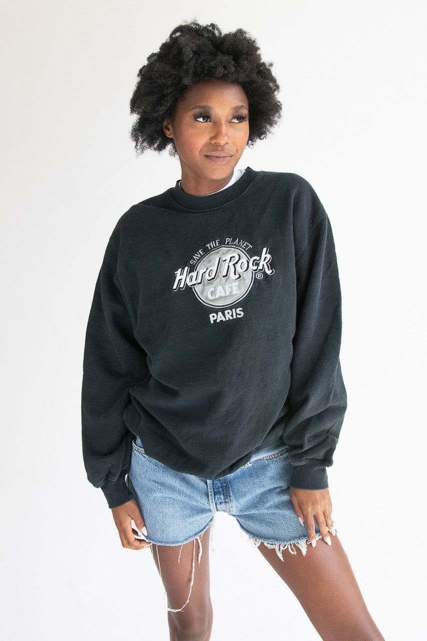 Vintage Hard Rock Cafe Paris Sweatshirt (1990s)