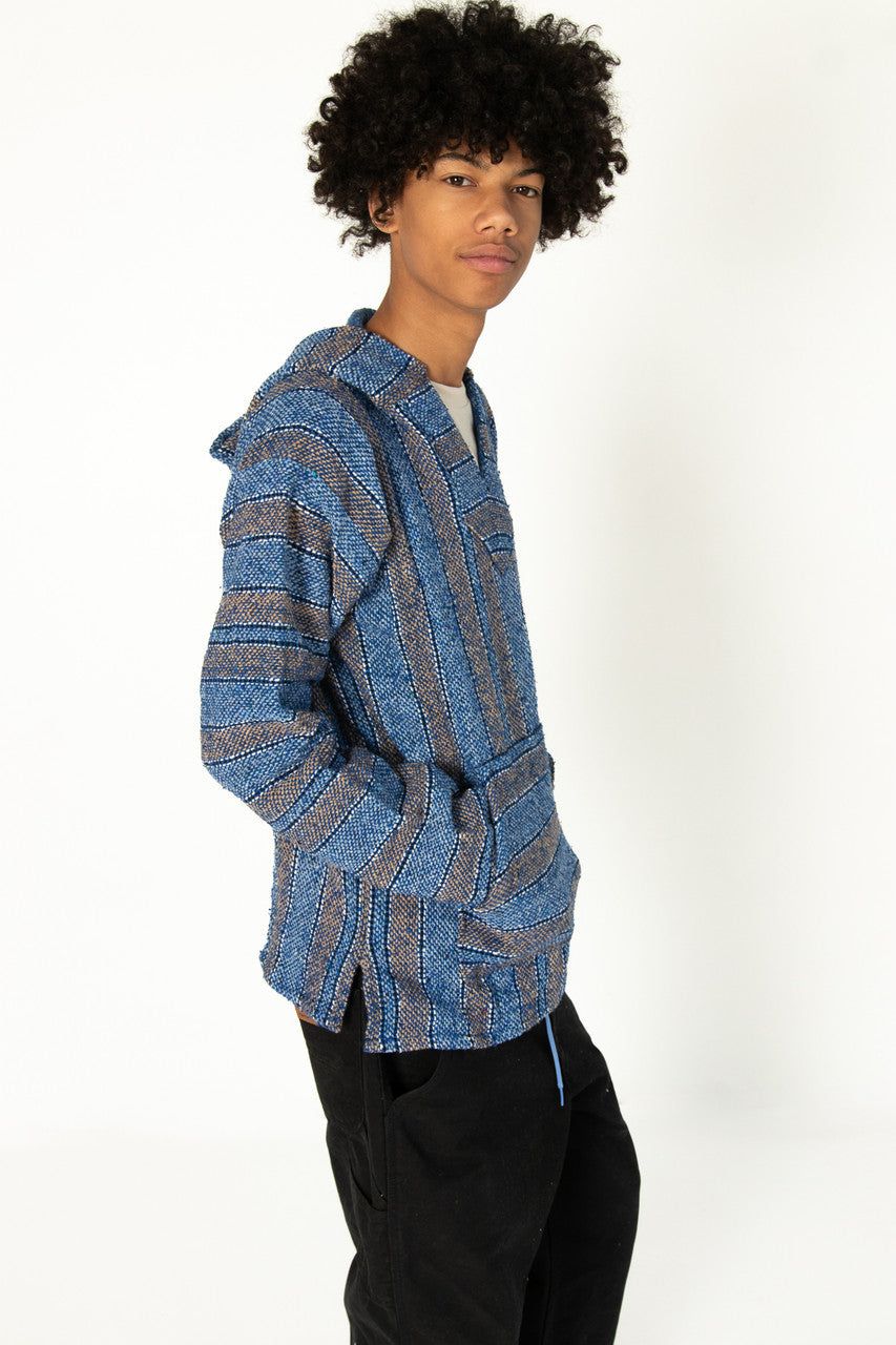 Lightweight Storm Cloud Baja Hoodie