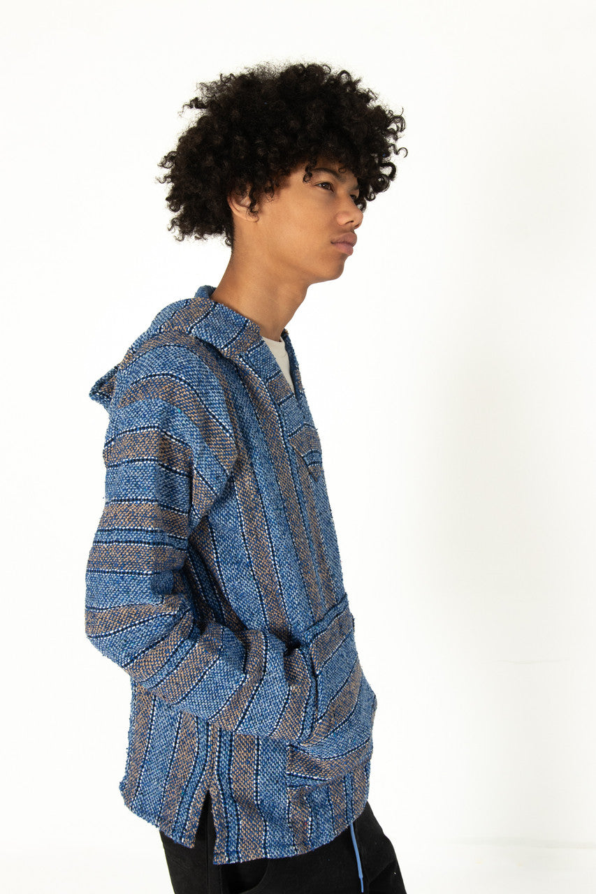 Lightweight Storm Cloud Baja Hoodie
