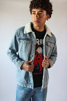 Sherpa Lined Denim Jacket