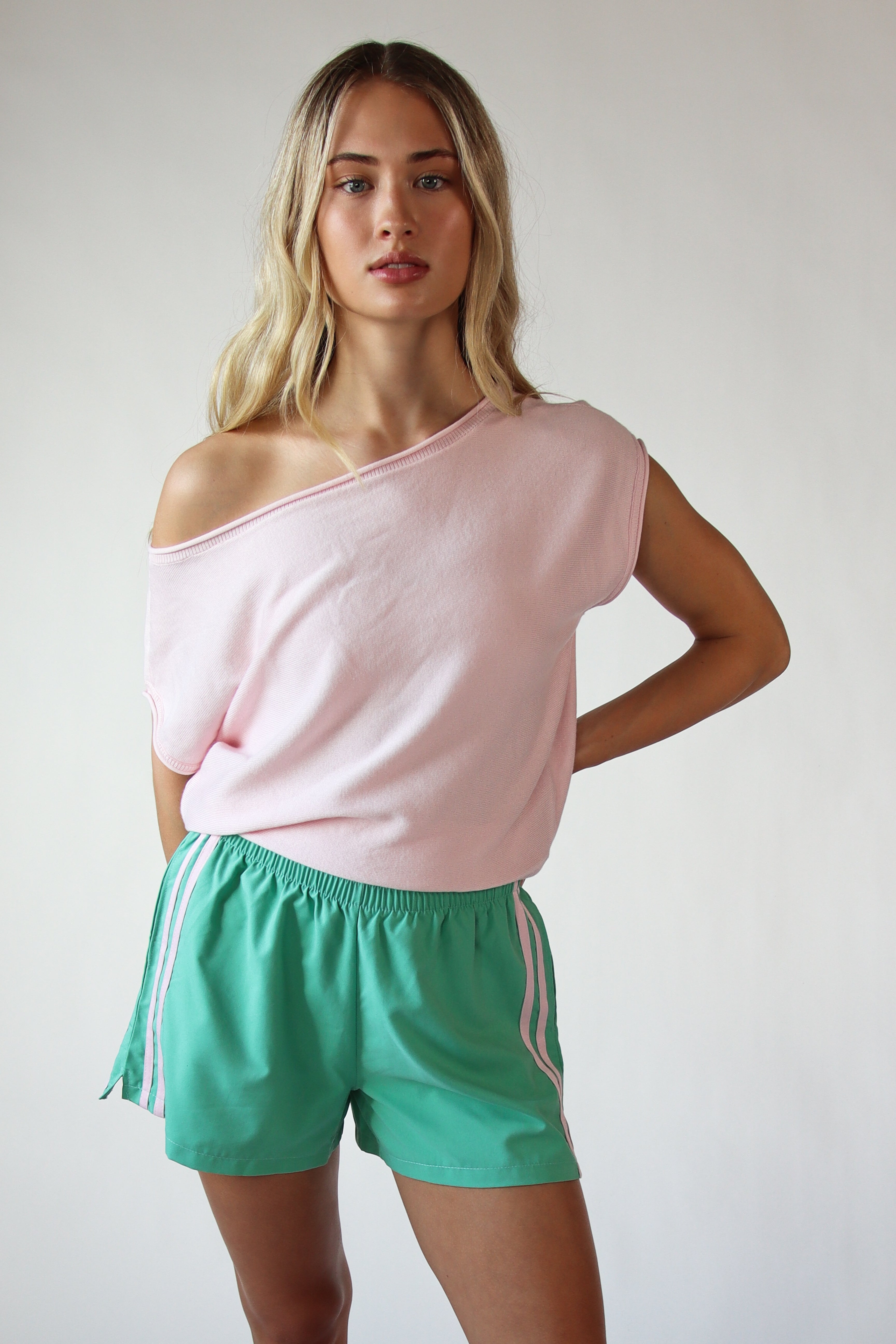 Dolman Short Sleeve Sweater