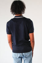 Double Stripe Collar Polo