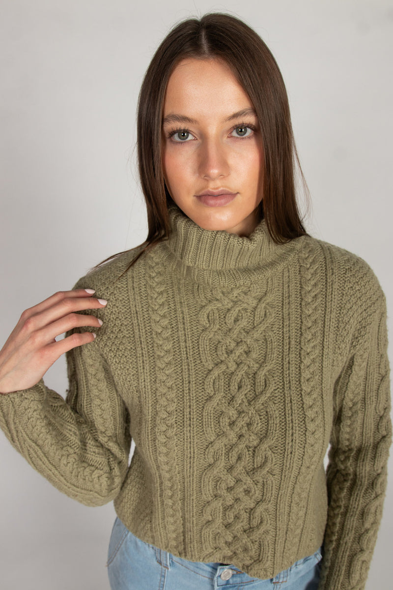 Green Fisherman Sweater 1125 – Ragstock