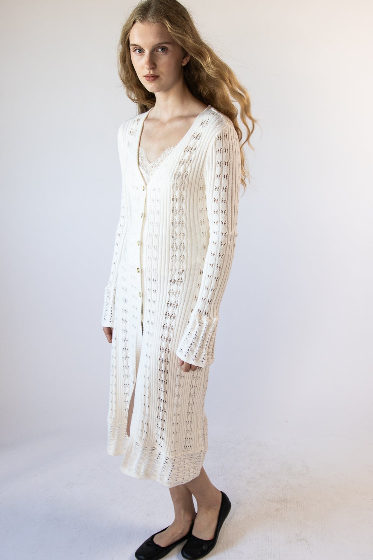 Pointelle Duster