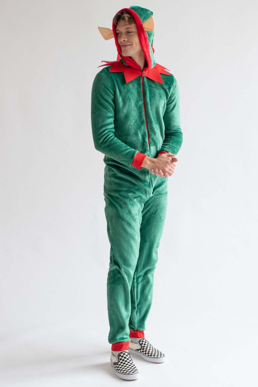 Elf Christmas Onesie Pajamas