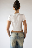 Embroidered Rainbow Hearts T-Shirt