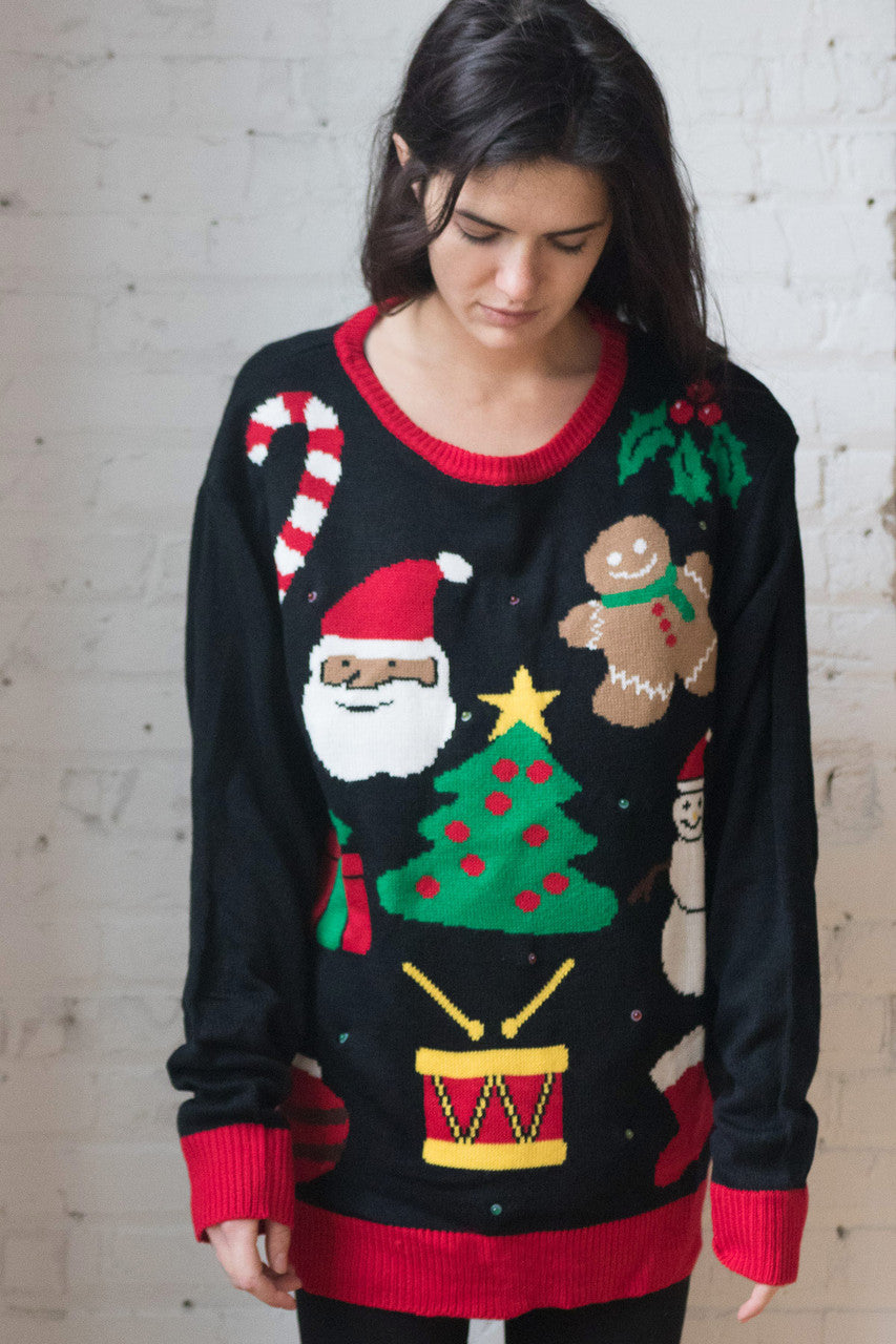 Everything Xmas Lightup Sweater