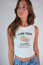Farm Fresh Peaches Top