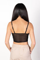 Fishnet Bustier Bra