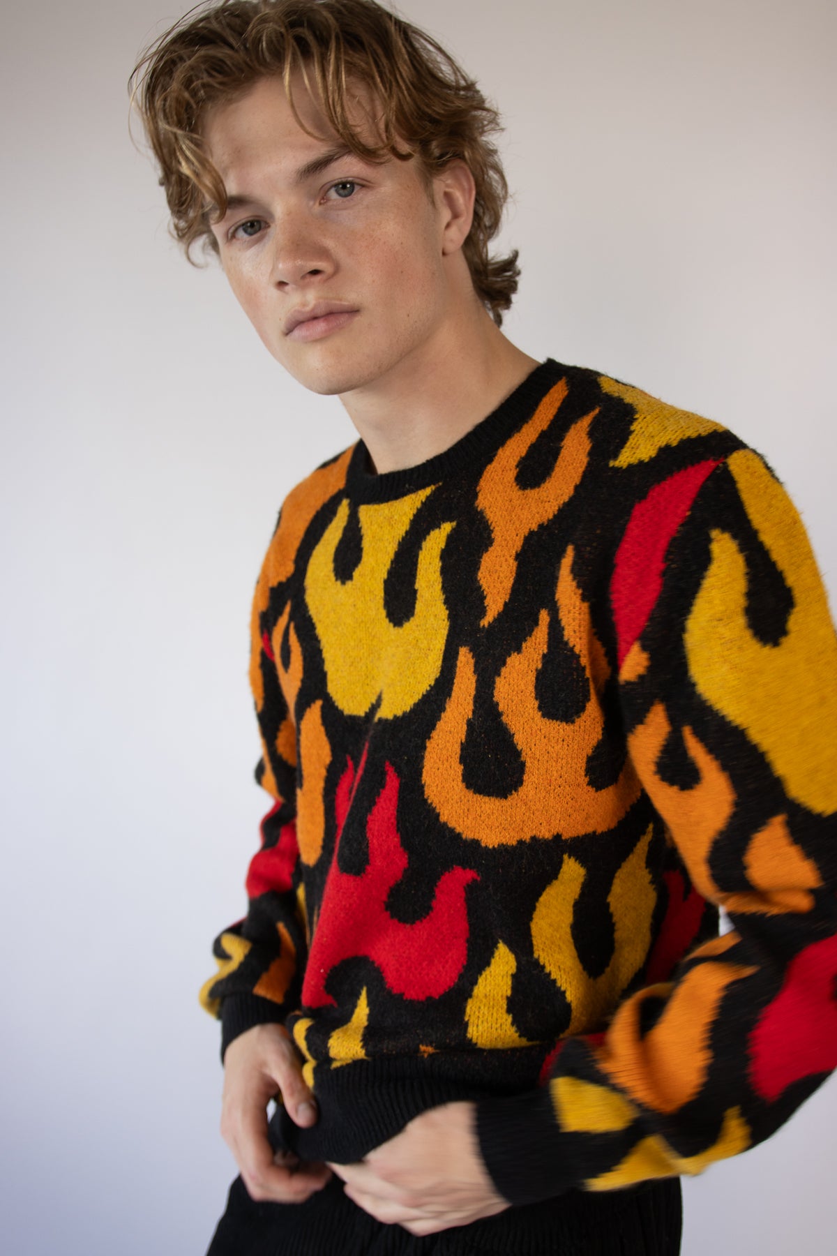 Flames Sweater – Ragstock