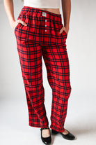Flannel Lounge Pants Red