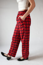 Flannel Lounge Pants Red