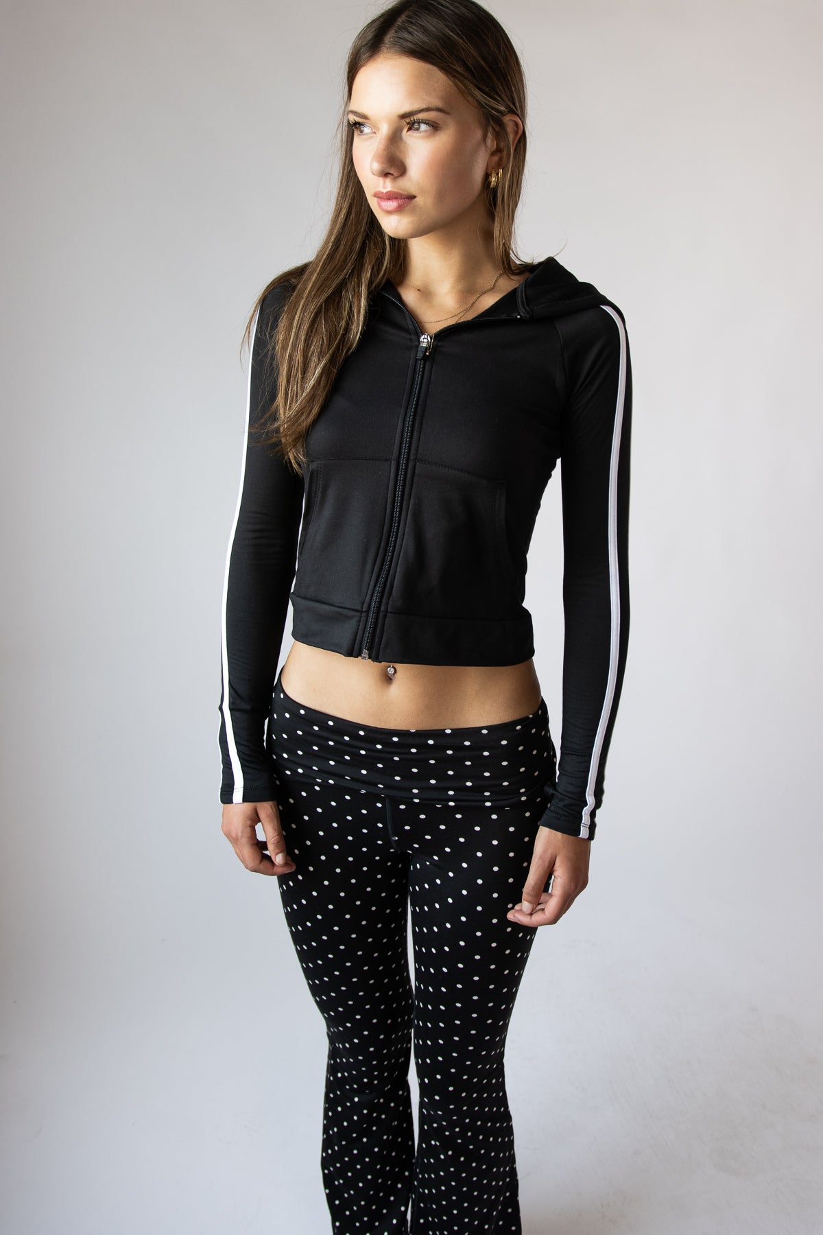 Fleece Lined Zip Hoodie