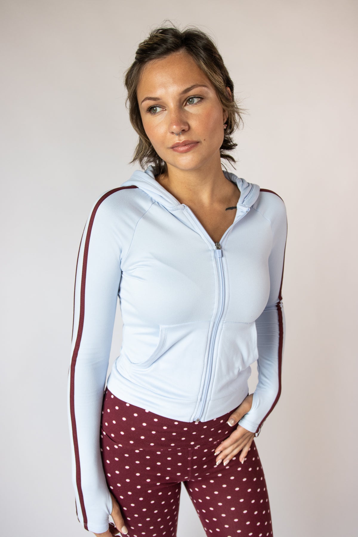 Fleece Lined Zip Hoodie