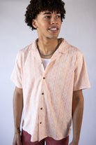 Floral Wallpaper Button Up Shirt