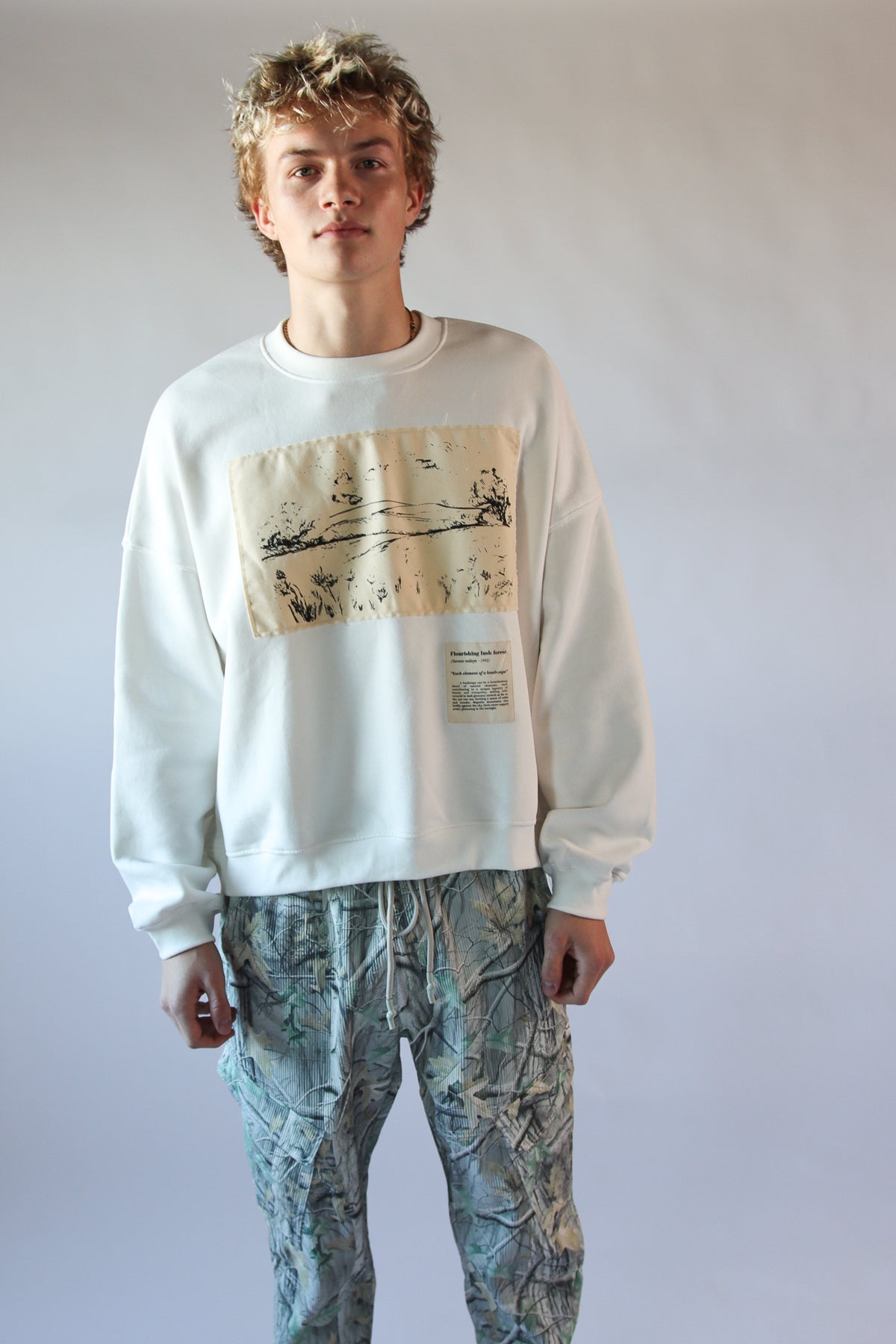 Flourishing Lush Forest Oversized Sweatshirt