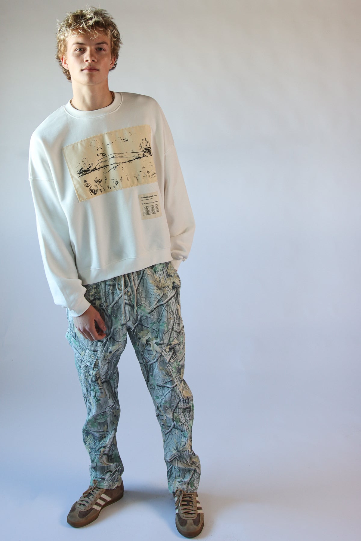 Flourishing Lush Forest Oversized Sweatshirt