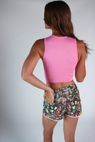 Flower Cut Out Tank