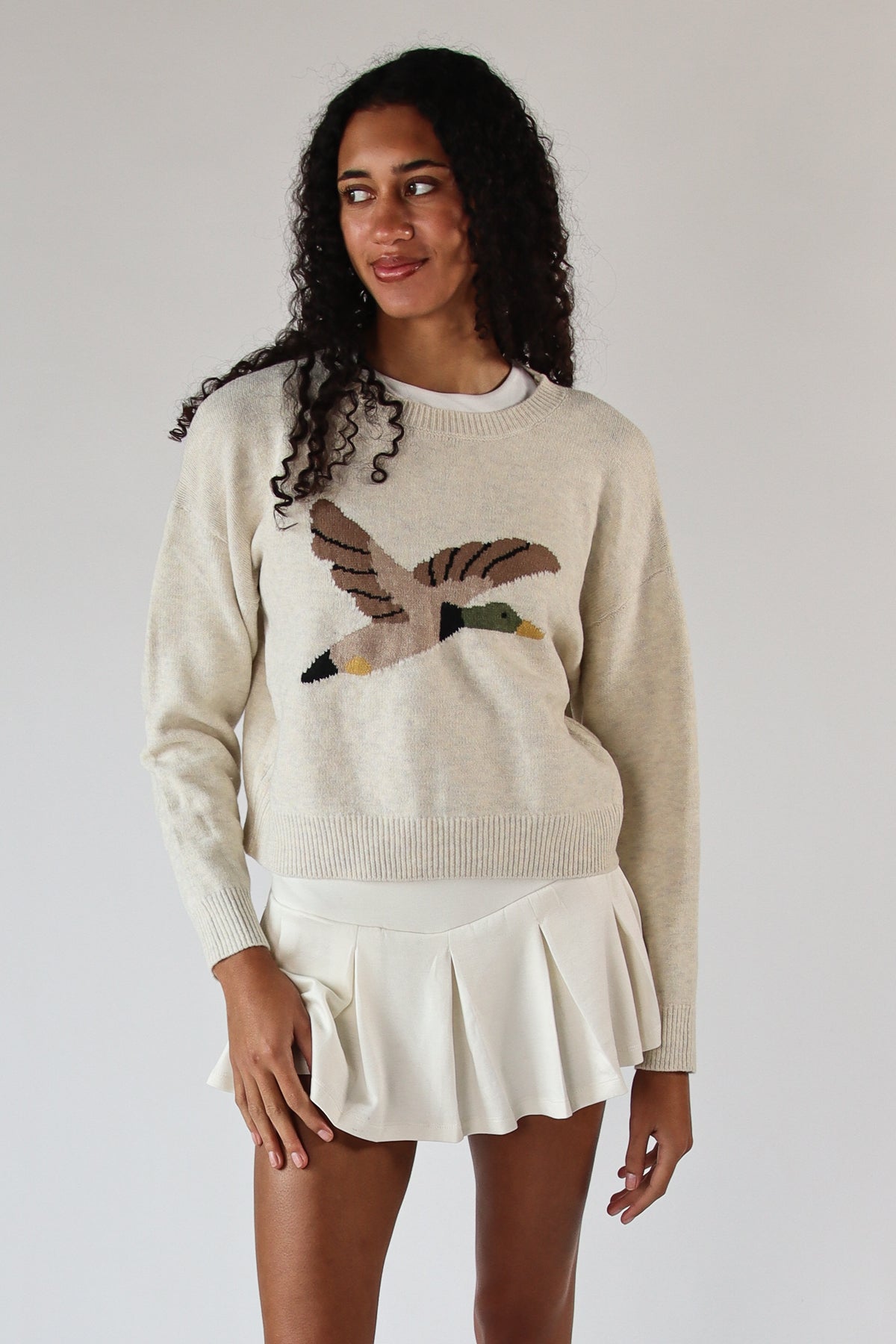 Flying Mallard sweater