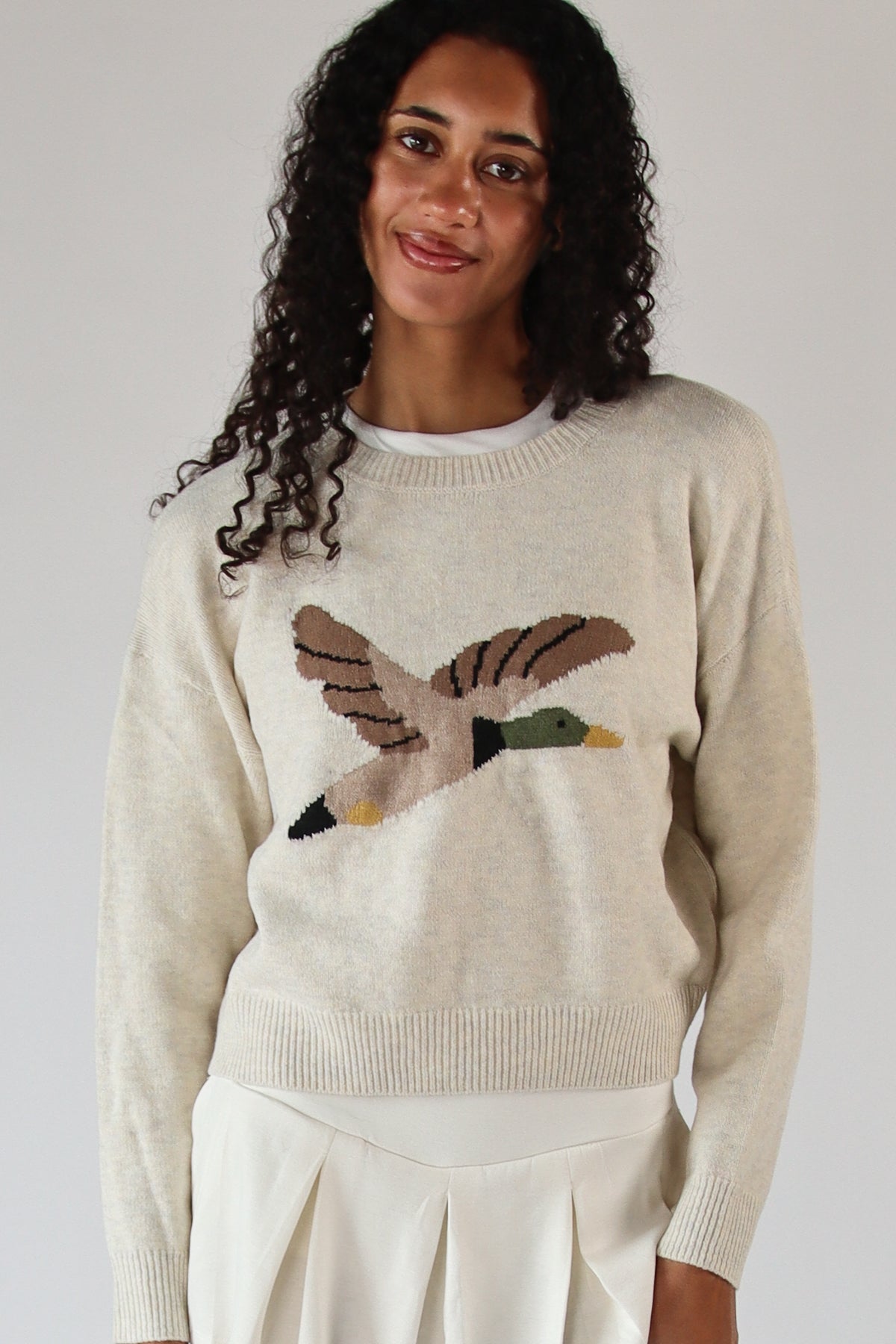 Flying Mallard sweater