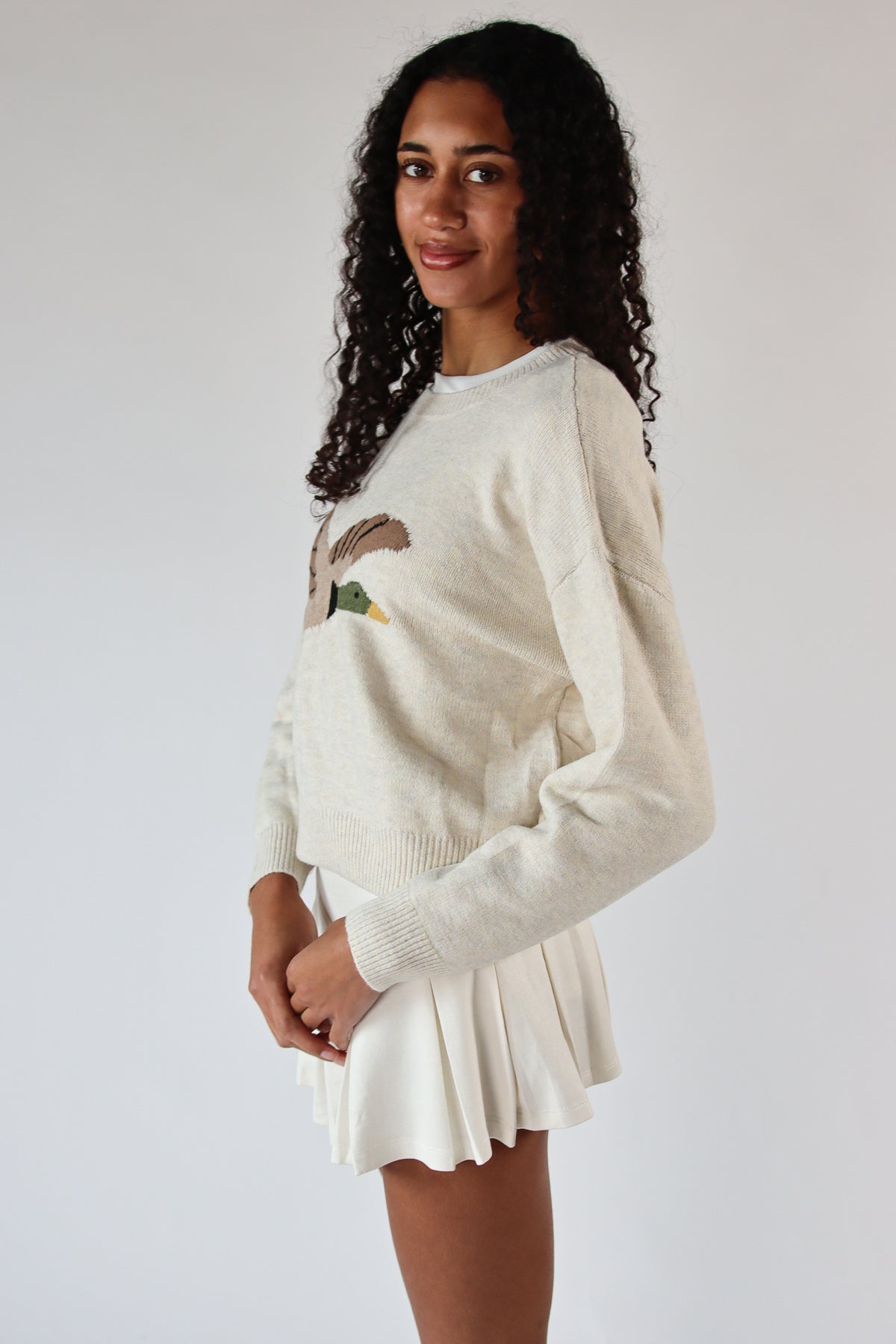 Flying Mallard sweater