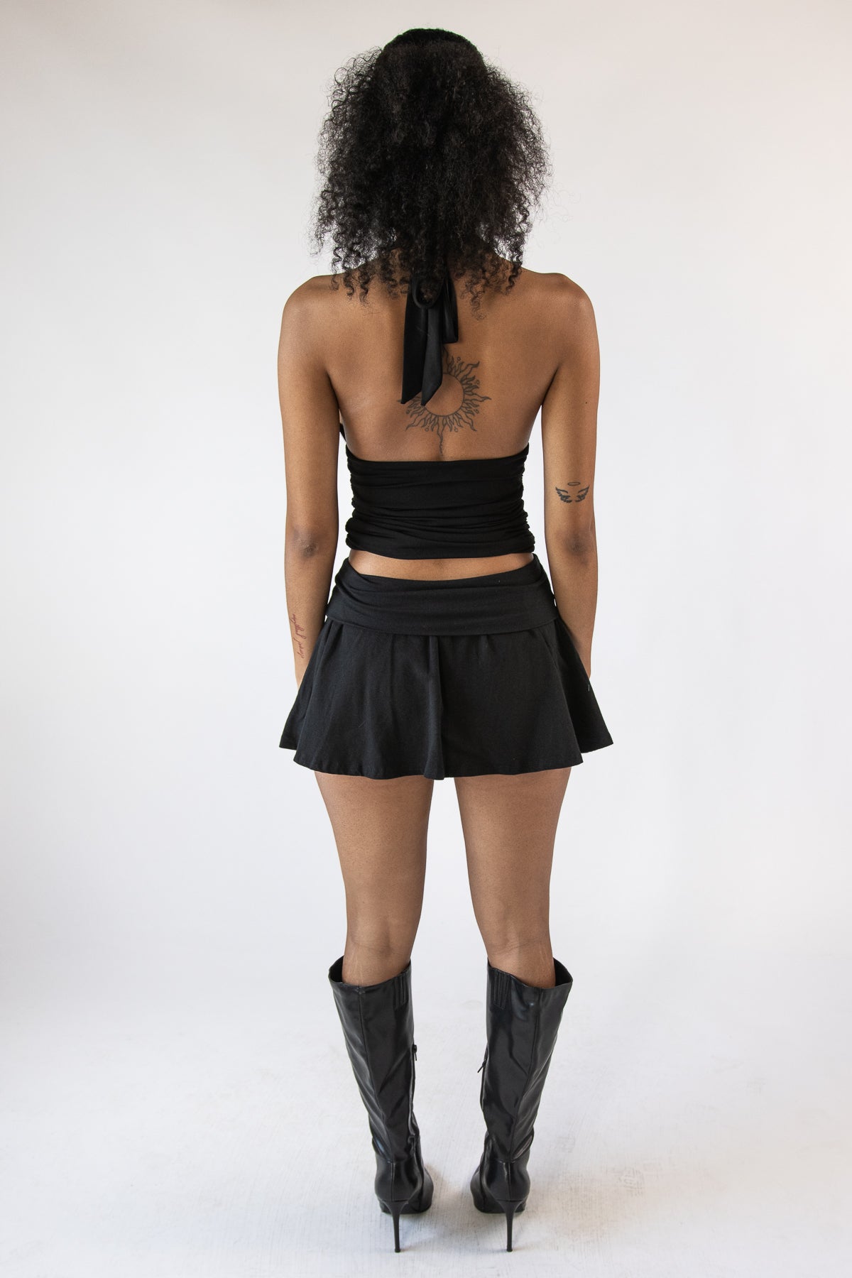 Fold Over Mini Skort