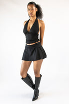 Fold Over Mini Skort