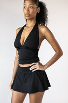 Fold Over Mini Skort