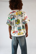 French Riviera Woven Button Up Shirt