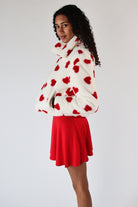 Fuzzy Heart Jacket