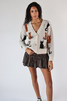 Fuzzy Kittens Cardigan