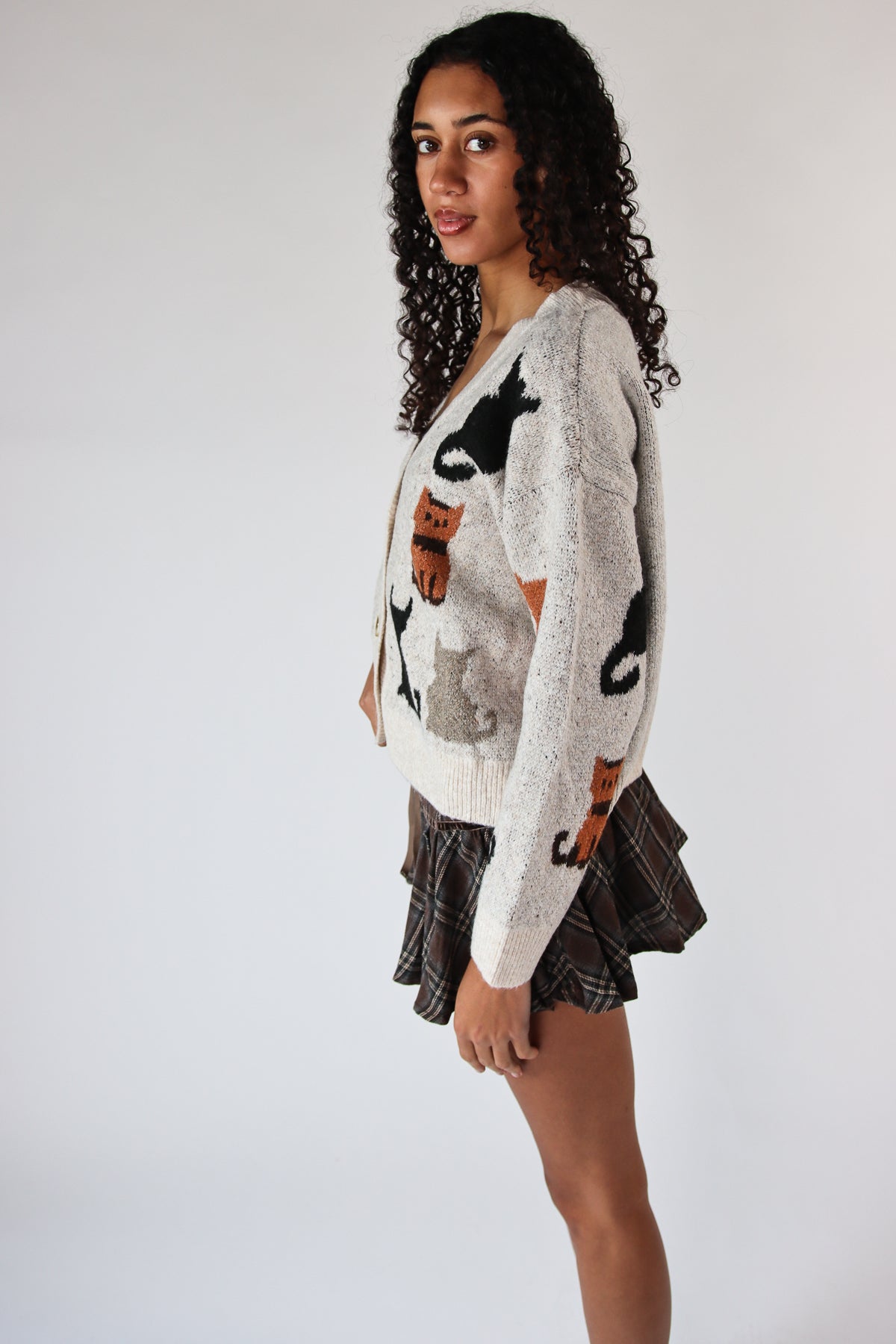 Fuzzy Kittens Cardigan