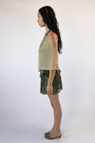 Metallic Chain Poncho