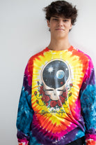 Vintage 1992 Grateful Dead "Space Your Face" Liquid Blue Long Sleeve T-Shirt