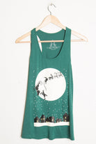 Falling Santa Christmas Tank