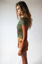 Striped Ringer Tee