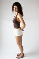 Grommet Halter Crop Top