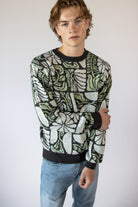 Groovy Grid Sweater