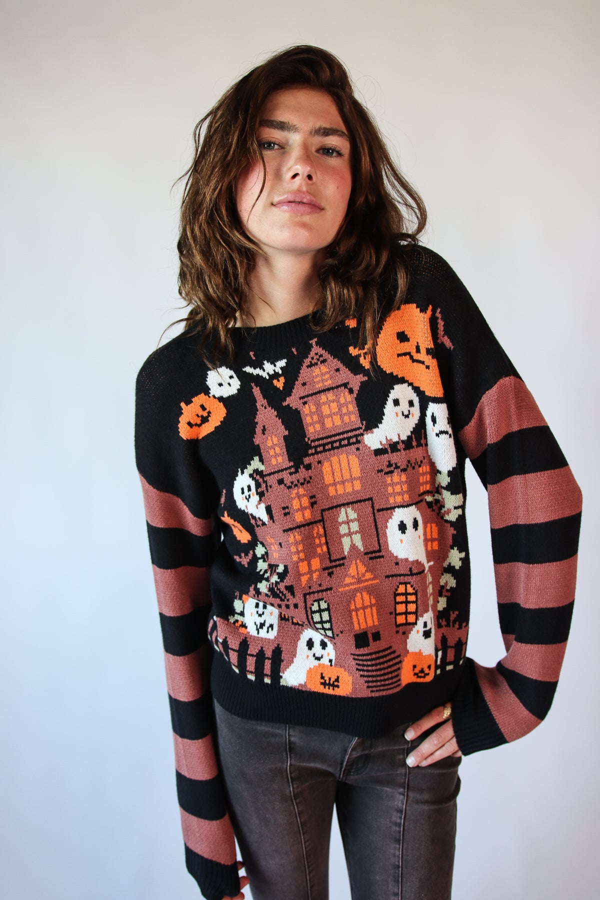Haunted House Sweater