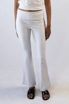 Heather Gray Flare Lounge Pants