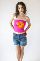 Hibiscus Tube Top