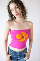 Hibiscus Tube Top