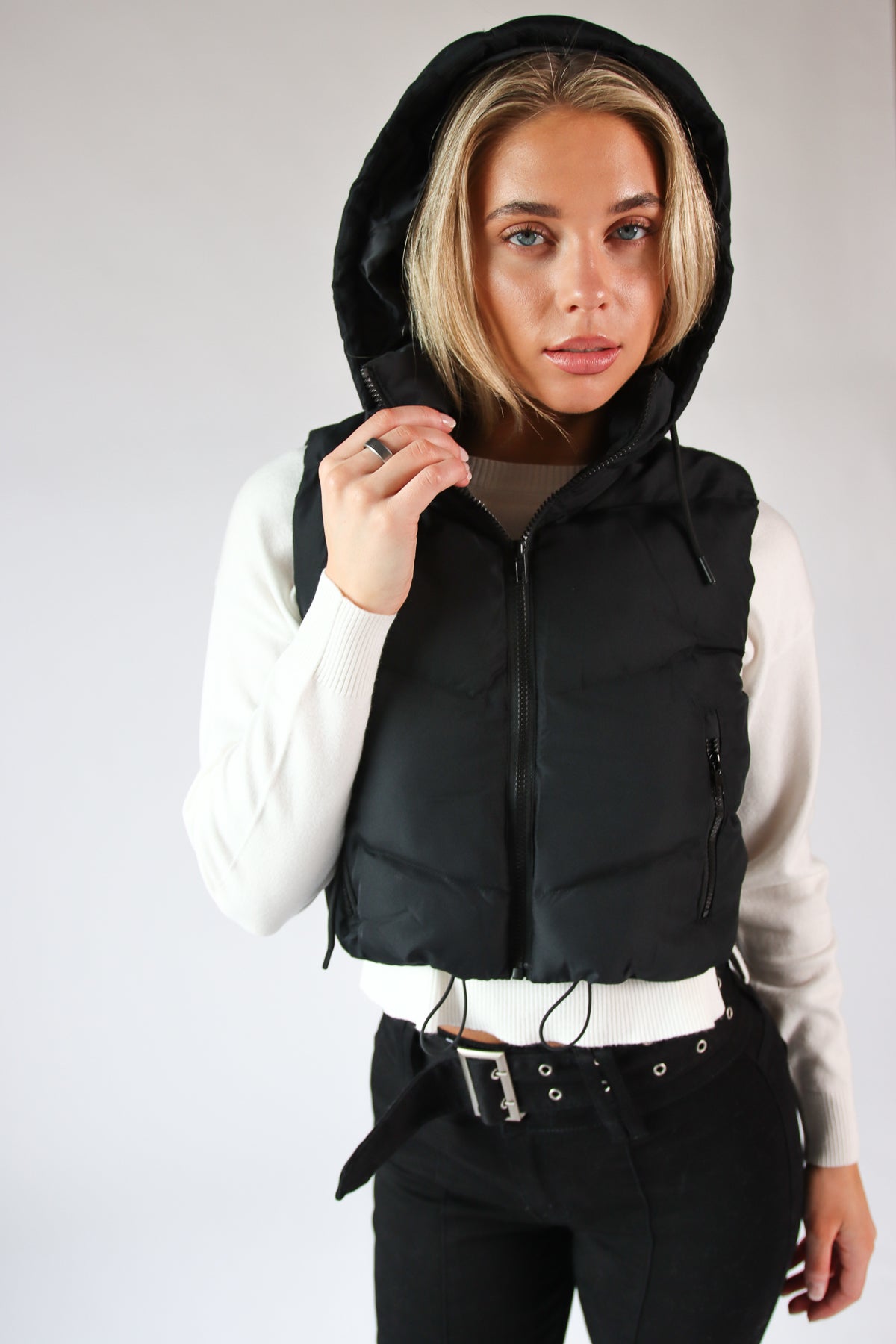 Hooded Puffer Vest