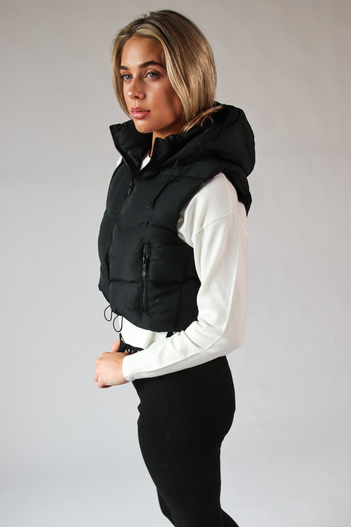 Hooded Puffer Vest