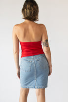 Hook & Eye Strapless Bustier
