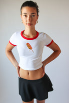 Corn Dog Ringer Tee