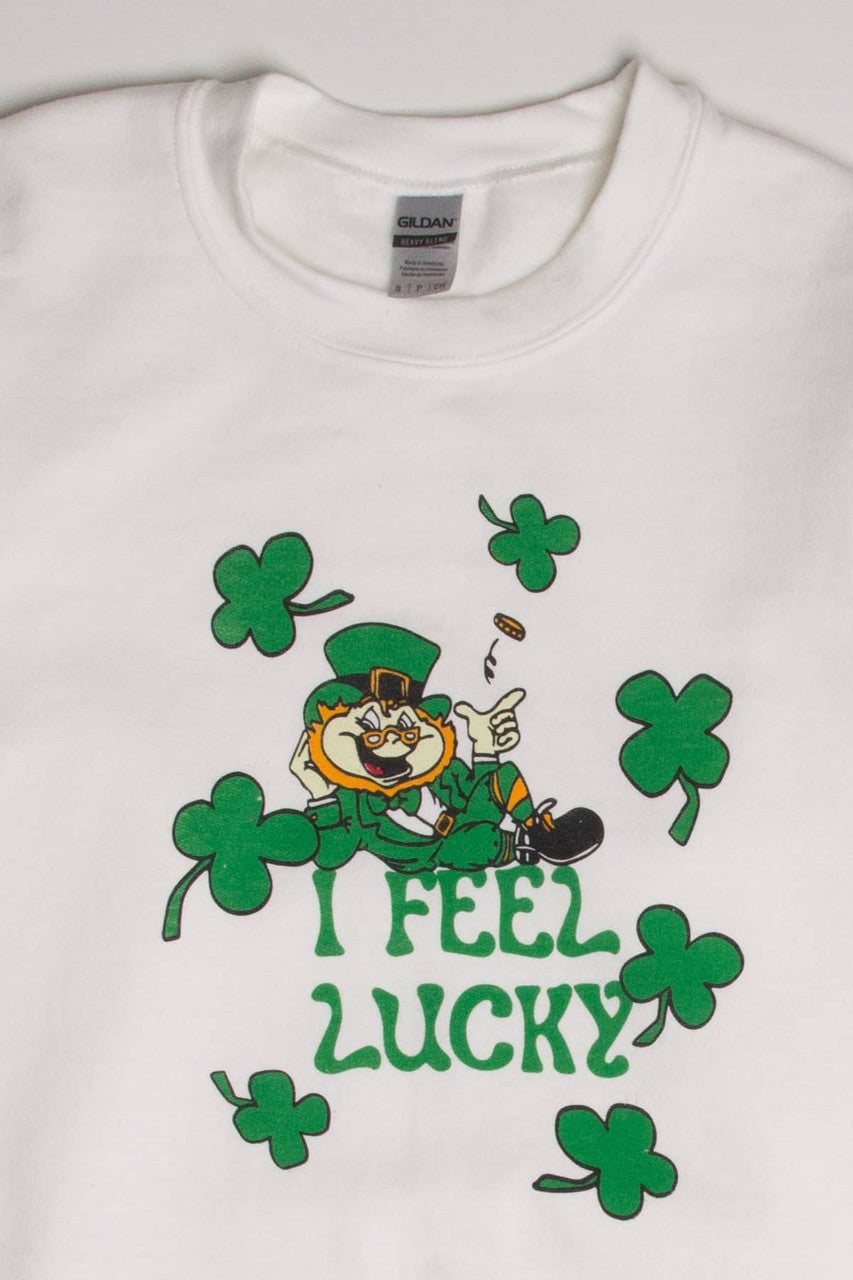 I Feel Lucky Sweatshirt 1