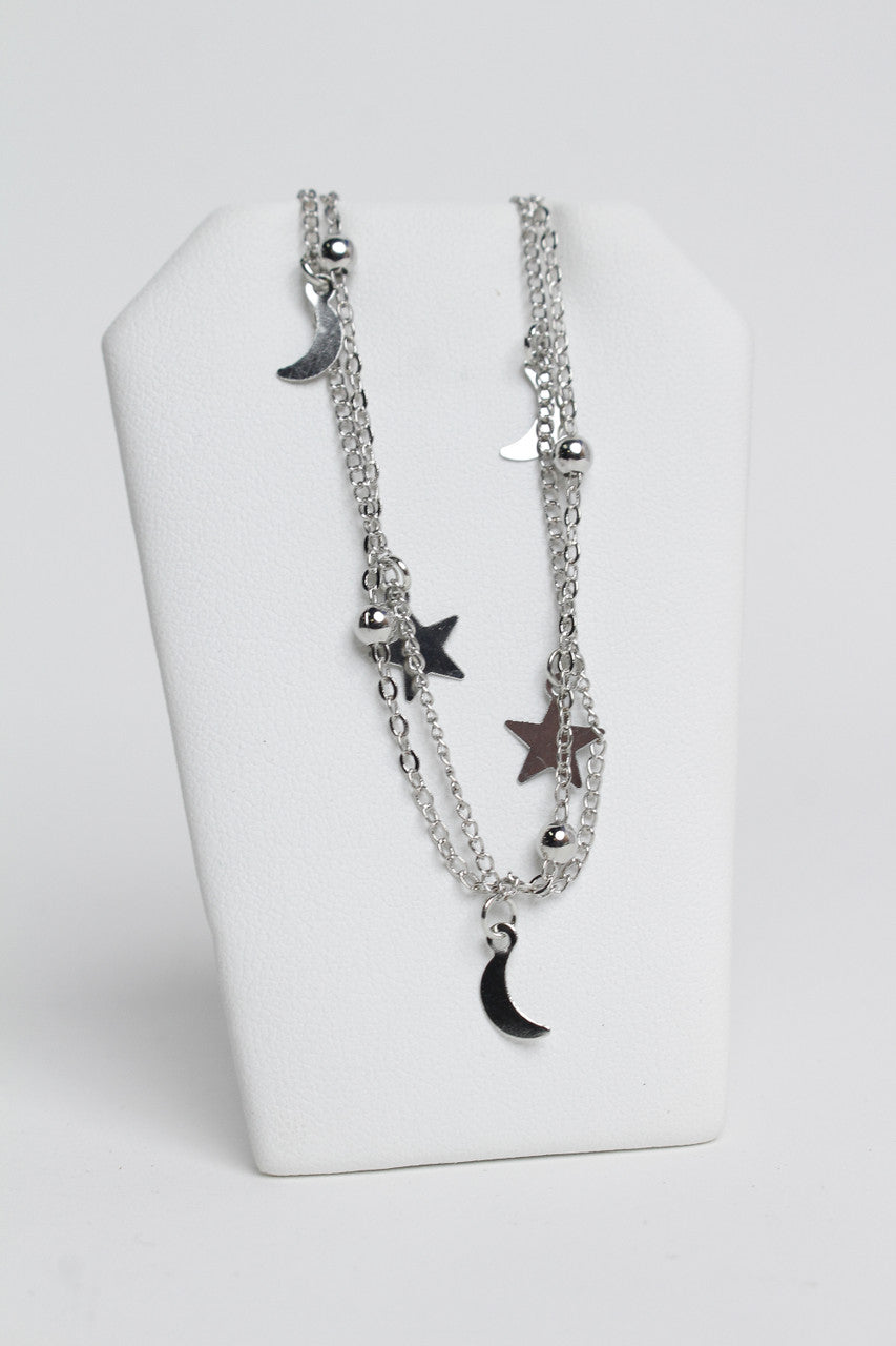 Two Piece Star & Moon Chain