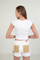 Two Tone Carpenter Shorts